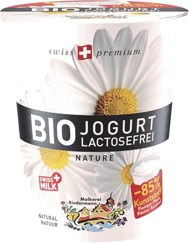 Molkerei Biedermann Bio Jogurt lactosefrei Nature (6 x 450 gr) von Molkerei Biedermann