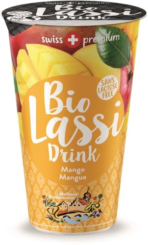 Molkerei Biedermann Bio Lassi Mango laktosefrei 1.5% (6 x 230 gr) von Molkerei Biedermann