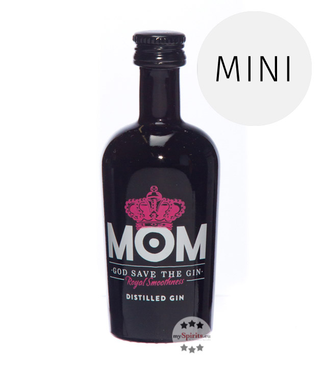 Gin Mom Miniatur 0,05L (39,5 % Vol., 0,05 Liter) von Mom - God Save the Gin