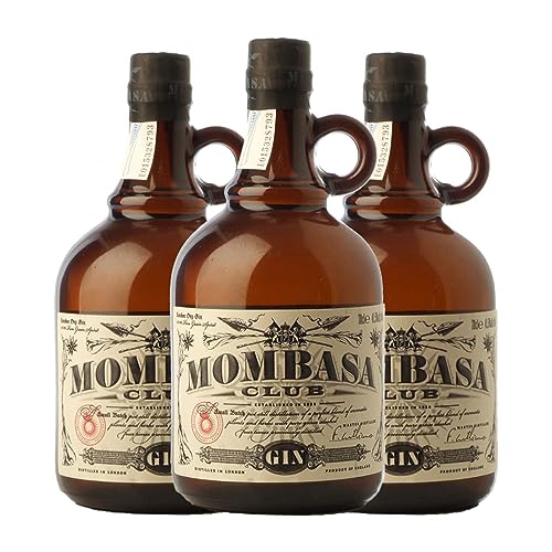 Gin Mombasa Club 70 cl (Schachtel mit 3 Flaschen von 70 cl) von Mombasa Club Gin