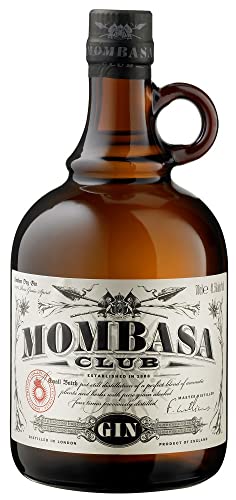 Mombasa Club Gin 41,5% vol. (1 x 0,7l) – London Dry Premium Gin - Veganer Gin mit würzigen Aromen von Mombasa Club