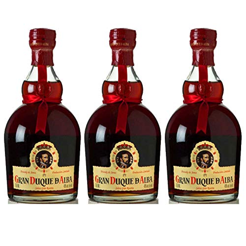 Brandy Gran Duque de Alba 70 cl - D.O. Jerez-Sherry - Bodegas Williams & Humbert (3 Flaschen) von Momentos Santiamen