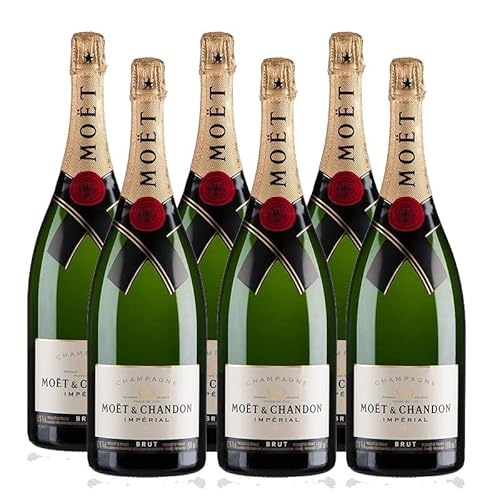 Champagner Moët & Chandon Brut Imperial 75 cl - D.O. Champagner - Kellerei Moët & Chandon (6 Flaschen) von Momentos Santiamen