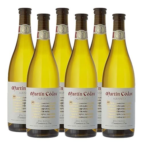 Martin Codax Albariño Weißwein 75 cl - D.O. Rias Baixas - Bodegas Martin Codax (6 Flaschen) von Momentos Santiamen