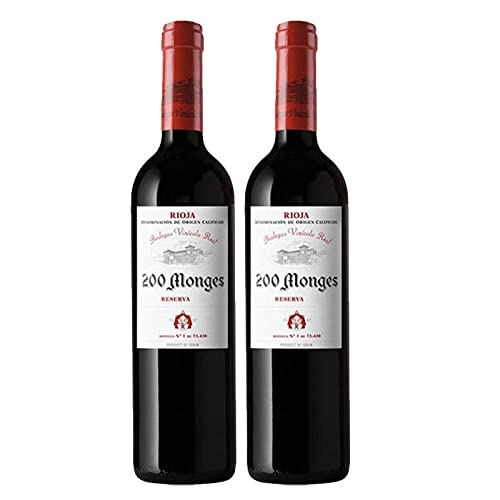 Reserve Rotwein 200 Monges von 75 cl - D.O. La Rioja - Vinicola Real (2 Flaschen) von Cosecha Privada