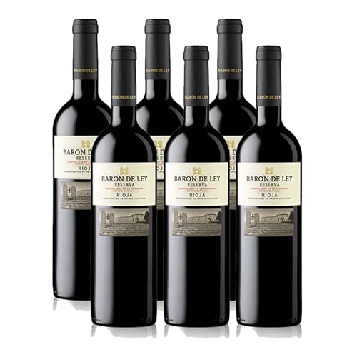 Rotwein Baron de Ley Reserva 75 cl - D.O. La Rioja - Bodegas Baron de Ley (6 Flaschen) von Momentos Santiamen
