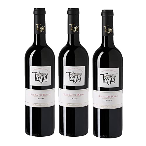 Rotwein Quinta de Tarsus Crianza 75 cl - D.O. Ribera del Duero - Bodegas Tarsus (3 Flaschen) von Momentos Santiamen