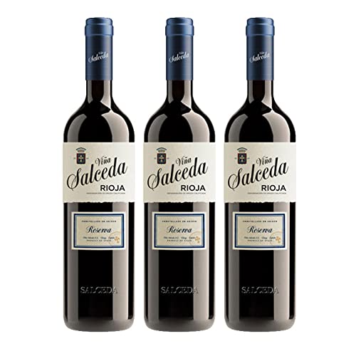Rotwein Viña Salceda Reserva 75 cl - D.O. La Rioja - Bodegas Chivite (3 Flaschen) von Momentos Santiamen