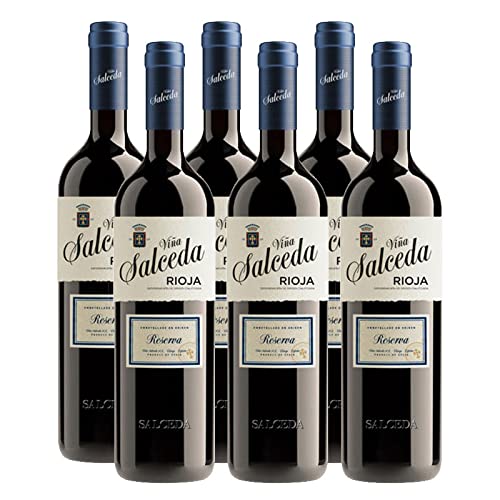 Rotwein Viña Salceda Reserva 75 cl - D.O. La Rioja - Bodegas Chivite (6 Flaschen) von Momentos Santiamen