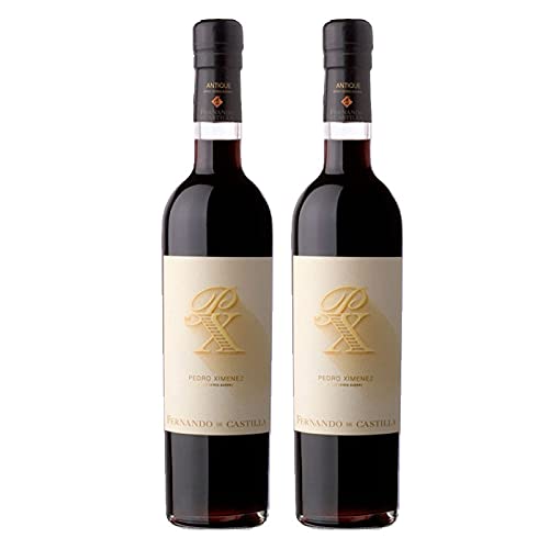 Süßwein Antique Pedro Ximenez von 50 cl - D.O. Jerez-Sherry - Bodegas Fernando de Castilla (2 Flaschen) von Momentos Santiamen