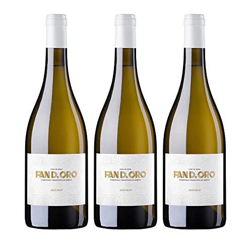 Weißwein Fan D´Oro Gärung im Fass von 75 cl - D.O. Ribera del Duero - Bodegas Arzuaga (3 Flaschen) von Momentos Santiamen