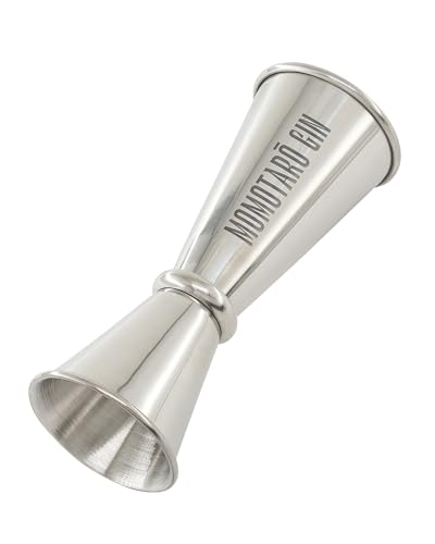 Momotaro Gin Homebar Jigger: hochwertiges Barmaß mit Gravur - Für 2,5cl und 5cl - Ideal als Geschenk! Momotaro Gin Homebar Jigger: hochwertiges Barmaß mit Gravur - Für 2,5cl und 5cl - Ideal als Geschenk! von Momotarō Spirits