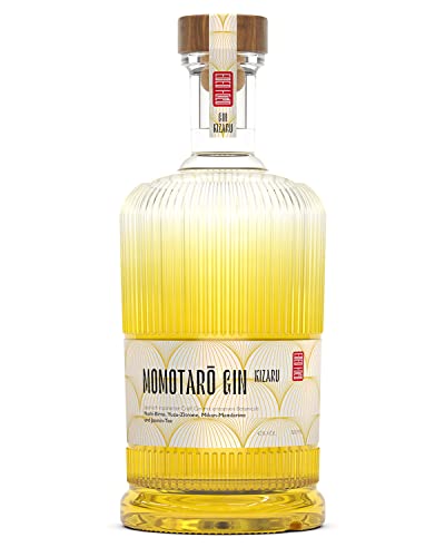 Momotarō Gin Kizaru mit japanischen Botanicals: Nashi-Birne, Yuzu, Mandarine, Yasmin, 42% vol. (1 x 0.5 l) Vegan - Ideal als Geschenk! von Momotarō Spirits