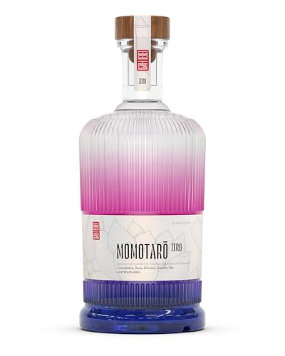 Momotarō Ginzero von den Machern des Momotarō Gin: Alkoholfreies Destillat mit Lotusblüte, Yuzu, Sencha, Wacholder, Zuckerfrei (1 x 0.5 l) Vegan - Ideal als Geschenk! von Momotarō Spirits