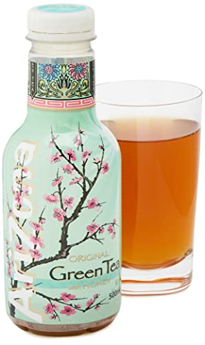 Arizona Original Grüner Tee mit Honig/Té Verde mit Miele - 6 x 500 ml. von Arizona