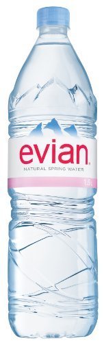 Evian Natural Spring Water, 1.5 Liter, (Pack of 12) by Brands Within Reach, LLC von Mon Copain Caviste