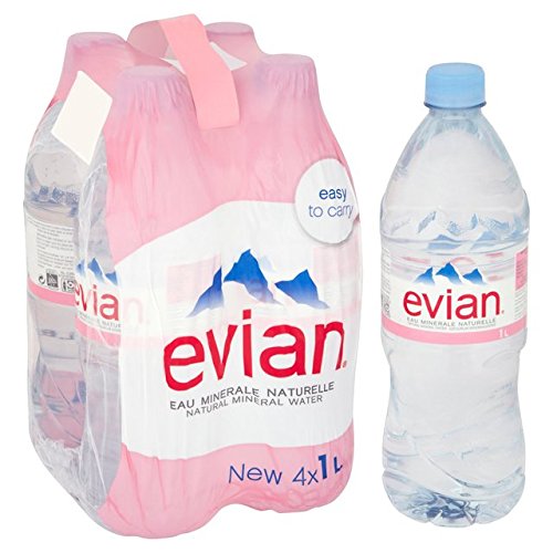 Evian Water 1 Liter Pack of 12 by N/A von Mon Copain Caviste
