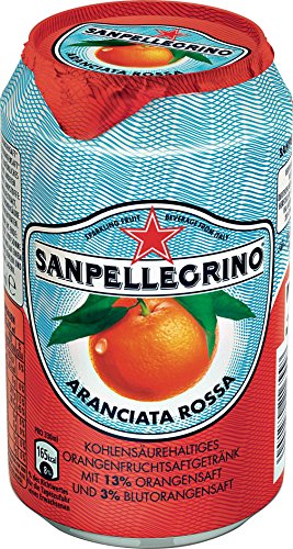 San Pellegrino - Aranciata Rossa Orangenlimonade - 0,33l inkl. Pfand von Mon Copain Caviste