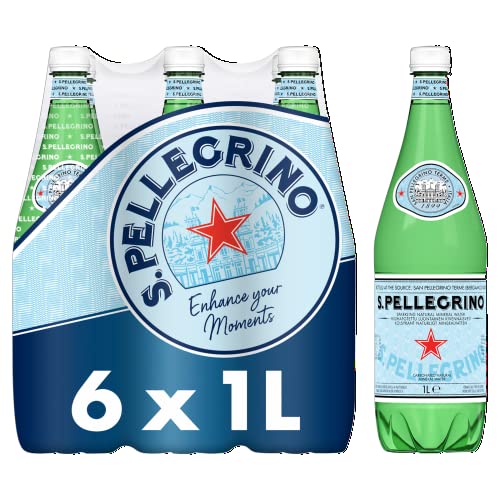 San Pellegrino Mineralwasser PET (6 x 1.0 l) von Mon Copain Caviste