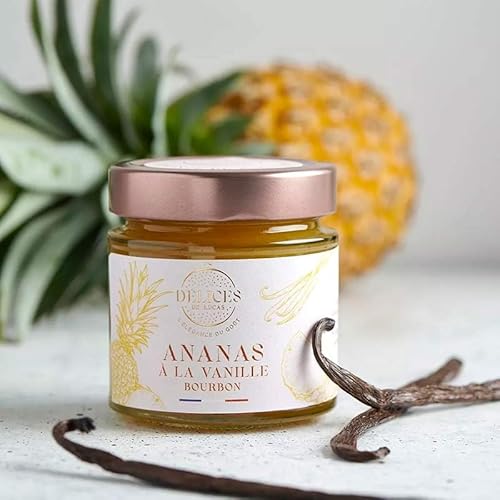 Ananas-Marmelade mit Bourbon-Vanille, 230 g von Mon Epicerie Fine de Terroir