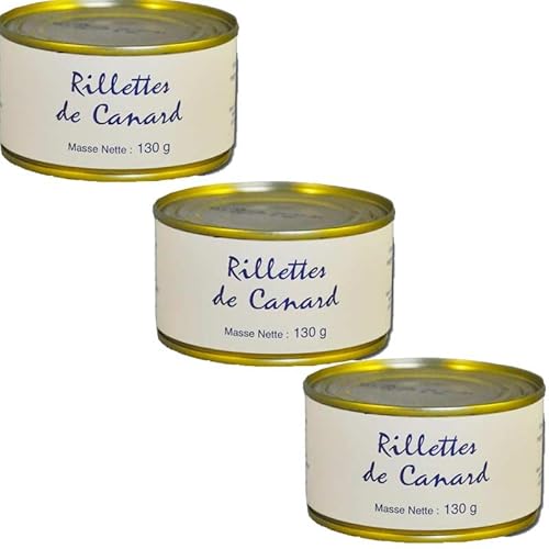 Enten-Rillettes – 3 x 130 g von Mon Epicerie Fine de Terroir