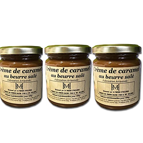 3 cremiges Karamell mit gesalzener Butter 3 cremiges Karamell mit gesalzener Butter von Mon epicerie fine de teroir