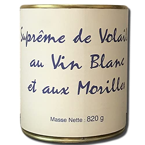 Geflügel in Weißwein und Morcheln 820g Dose von Mon epicerie fine de teroir