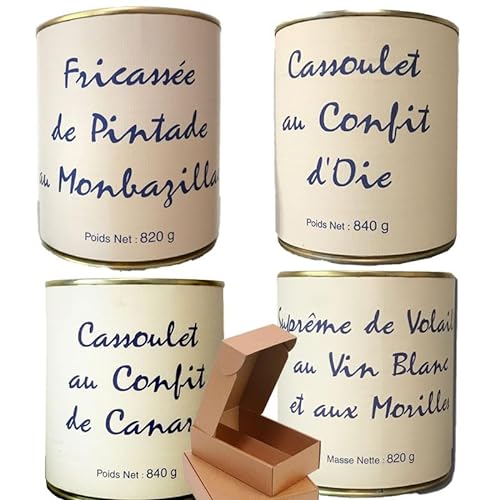 Geschenkbox, Fertiggerichte aus Frankreich von Mon epicerie fine de terroir