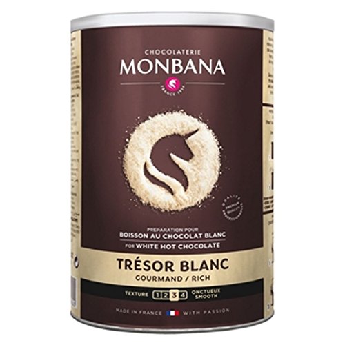 MONBANA - Trésor Blanc - 500 Gramm - weiße Trinkschokolade von Monbana