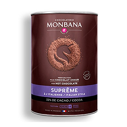 Monbana Suprême Chocolate Powder 32% cacao - italian style hot chocolate Monbana Suprême Chocolate Powder 32% cacao - italian style hot chocolate von Monbana