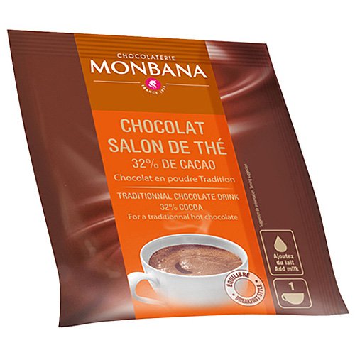 Monbana Trinkschokolade Chocolat en poudre 10 x 20 g von Monbana