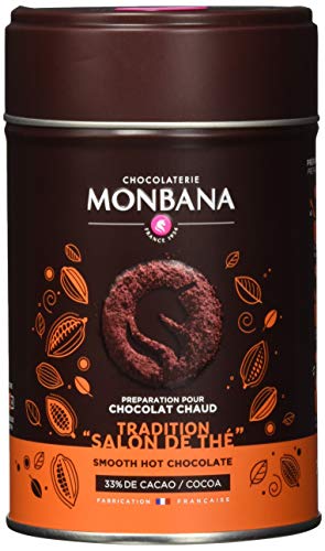 Monbana Schokoladenpulver "Tradition" 250g Dose (32 prozent Kakao) (1 x 250 g) von Monbana