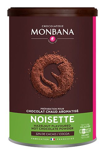 Monbana Trinkschokolade Haselnuss von Monbana