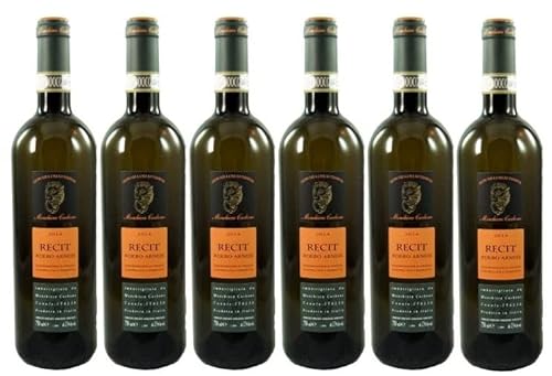 6 x Roero Arneis DOC Recit 2021/22 von Monchiero Carbone (6x0,75l), trockener Weisswein aus dem Piemont von Monchiero Carbone