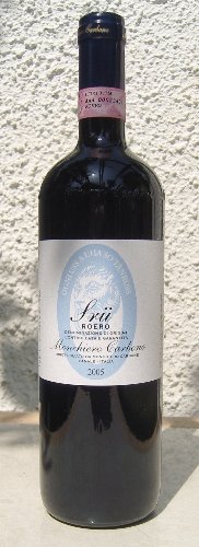 Roero DOC Srü 2015 Monchiero Carbone, trockener Rotwein aus dem Piemont von Monchiero Carbone