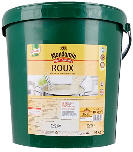Mondamin Roux Klassische Mehlschwitze hell 10 kg, 1er Pack (1 x 10 kg) von Mondamin
