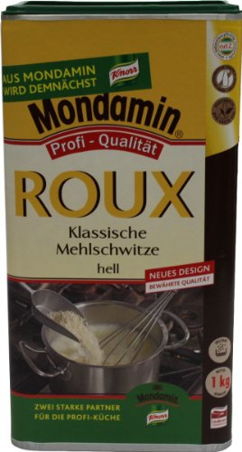 Mondamin Roux Mehlschwitze hell 1kg Mondamin Roux Mehlschwitze hell 1kg von Mondamin