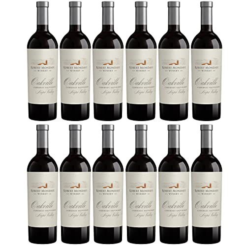 Robert Mondavi Oakville Cabernet Sauvignon Trocken Rotwein Wein Kalifornien I Visando Paket (12 x 0,75l) von Mondavi
