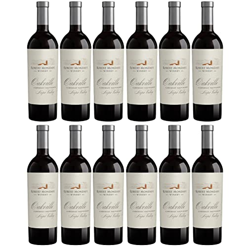 Robert Mondavi Oakville Cabernet Sauvignon Trocken Rotwein Wein Kalifornien I Visando Paket (12 x 0,75l) von Mondavi