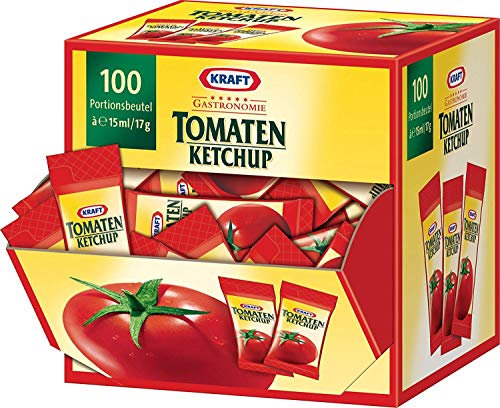 Kraft - Tomatenketchup - 100x15ml von Mondelez Deutschland GmbH