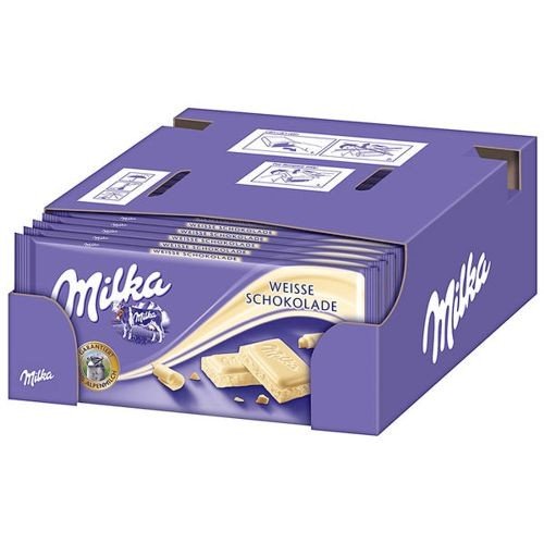 Milka Weisse 22er Pack, (22x 100g) von Mondelez Deutschland GmbH