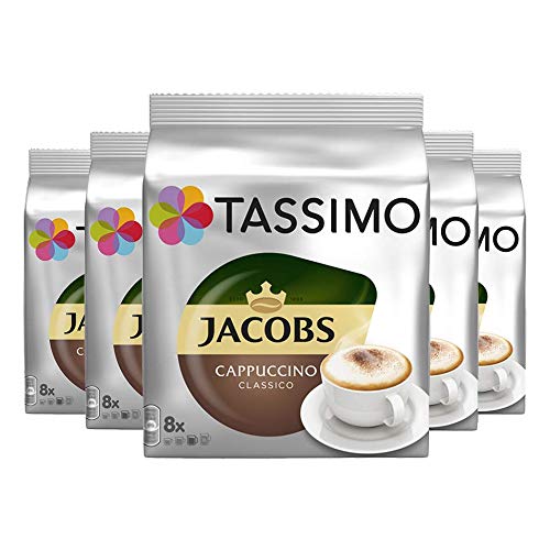 Tassimo T-Disc Jacobs Cappuccino Classico VPE (5x8 Portionen) von Mondelez Deutschland GmbH