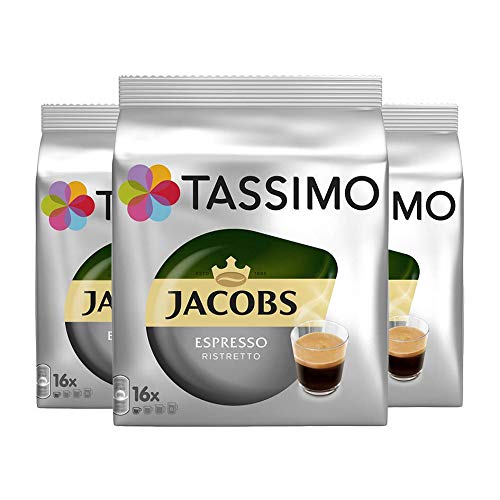 Tassimo T-Disc Jacobs Espresso Ristretto 3er Set (3x8 Portionen) von Mondelez Deutschland GmbH