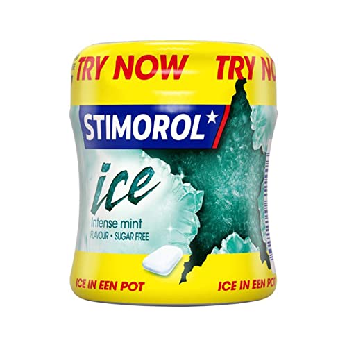 Stimorol Kaugummi | Ice Intense Minze Flasche | Stimorol Gum | 0 | 6 Pack | 480 Gram Total Stimorol Kaugummi | Ice Intense Minze Flasche | Stimorol Gum | 0 | 6 Pack | 480 Gram Total von Mondelez International
