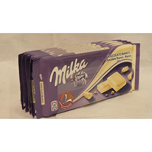 Milka Schokoladen-Tafel Cioccolato Bianco, 5 x 100g (weiße Schokolade) von Mondelez International