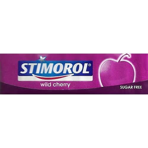 Stimorol Wild Cherry Single 30 x 14g Packung (Kaugummi wilde Kirsche) von Mondelez International