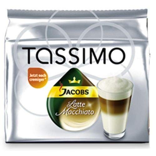 Tassimo T-Disc Jacobs Latte Macchiato Classico 2er Pack (2x8 Portionen) von Mondelez International