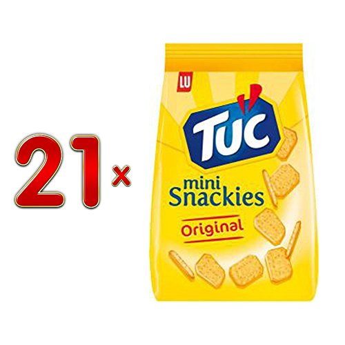 Tuc Cracker Original 21 x 100g Beutel (TUC klassisch) von Mondelez