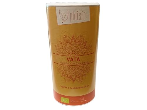 Plaisir Chai Tee Vata Bio (Vanille) Dose Heißgetränk (1000gr.) von Mondo del Caffè