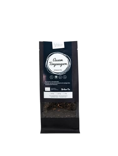 Plaisir loser Tee Assam Tonganagaon Bio (200 GR) - Bio zertifiziert - Bio schwarzer Tee von Mondo del Caffè